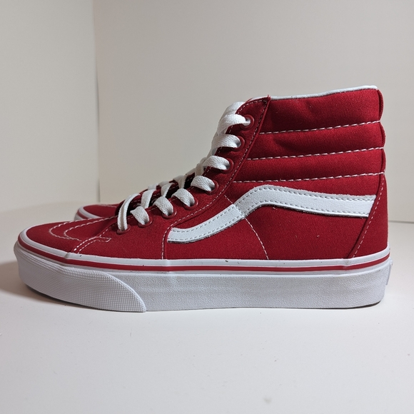 Red High Top Vans - Picture 3 of 5